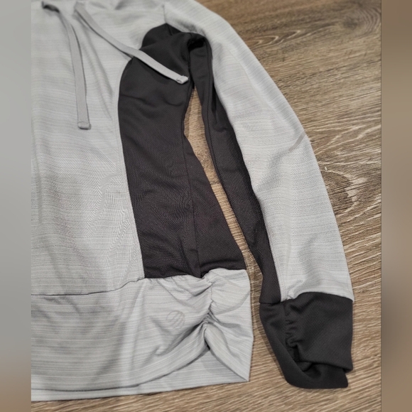 Gray Workout Hoodie - Picture 3 of 12